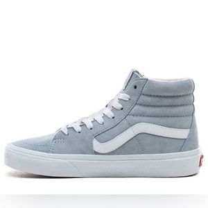 Light blue high top vans